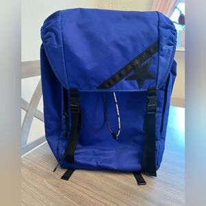 Golden Goose Royal Blue Backpack